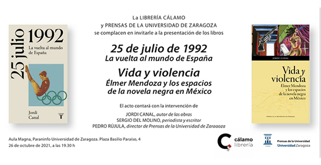 Jordi Canal presenta dos de sus obras en el Paraninfo Universitario 